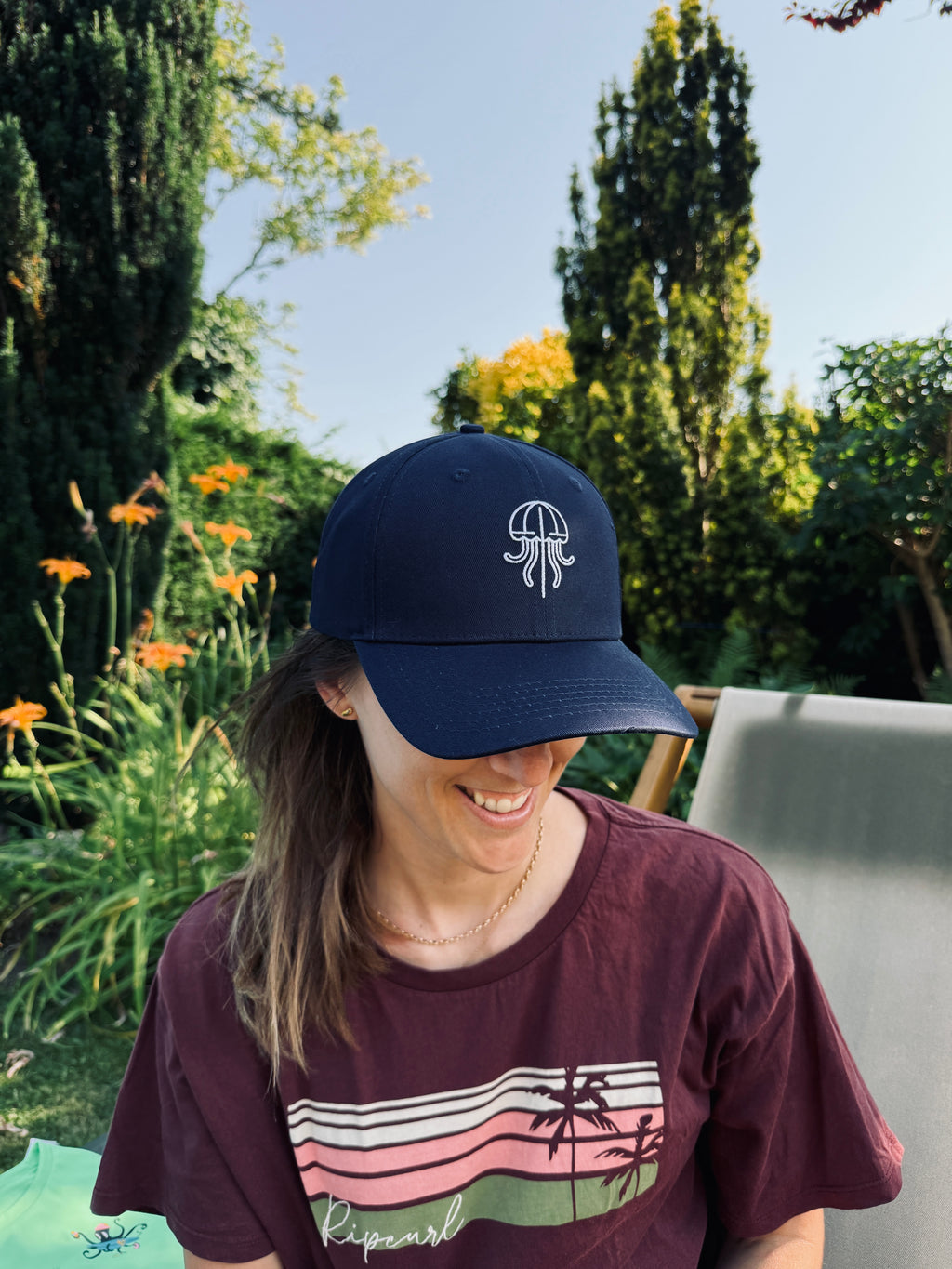 La Casquette - La Méduse brodée